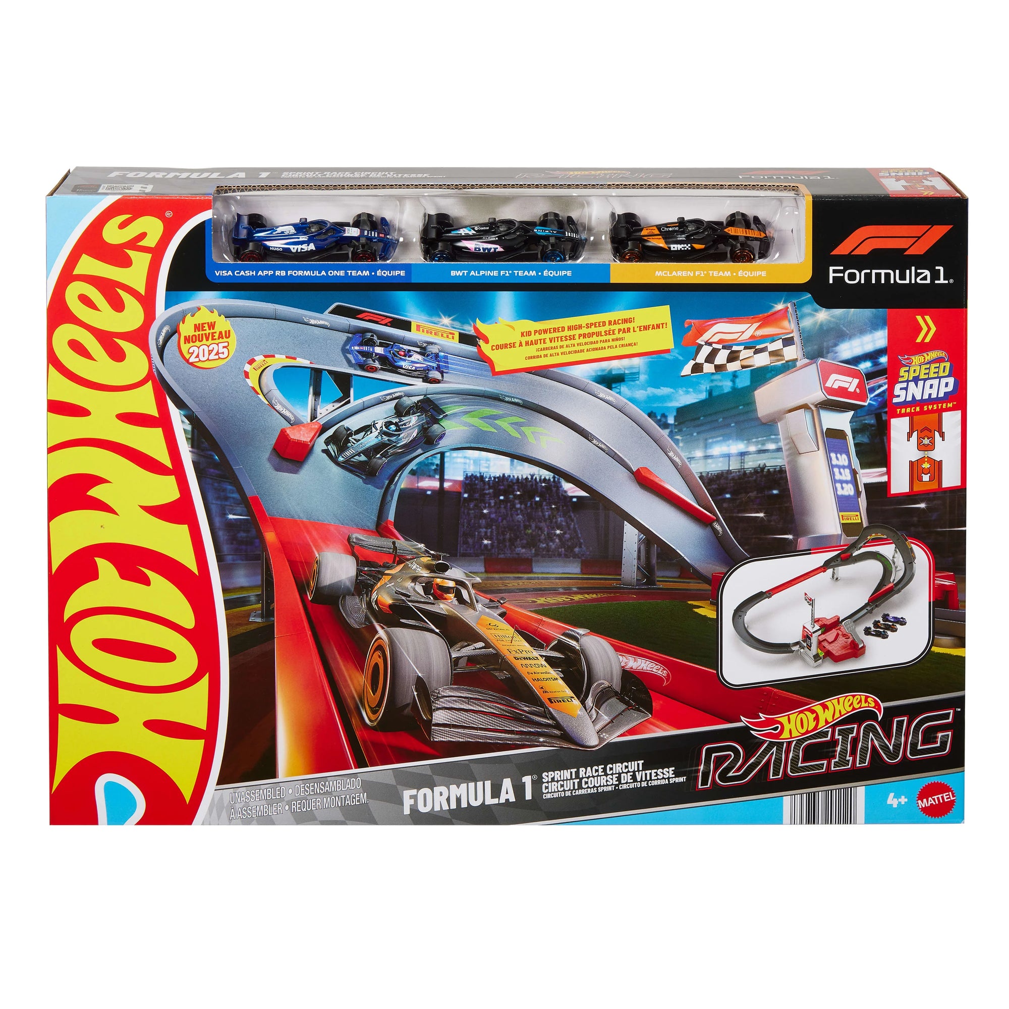 Hot Wheels Racing F1 Formula 1 Sprint Race Circuit Trackset