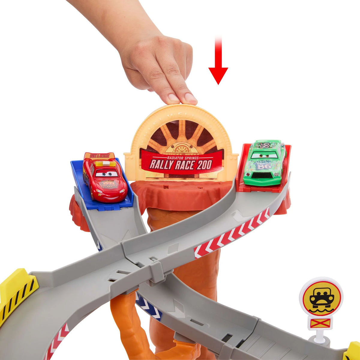 Disney Cars Rescue Road Raceway Playset