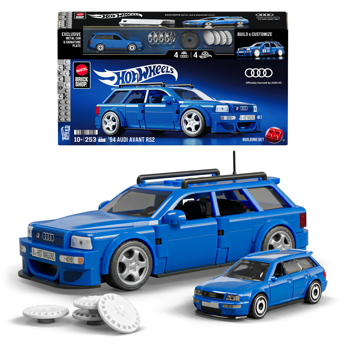 Hot Wheels Brick Shop '94 Audi Avant RS2