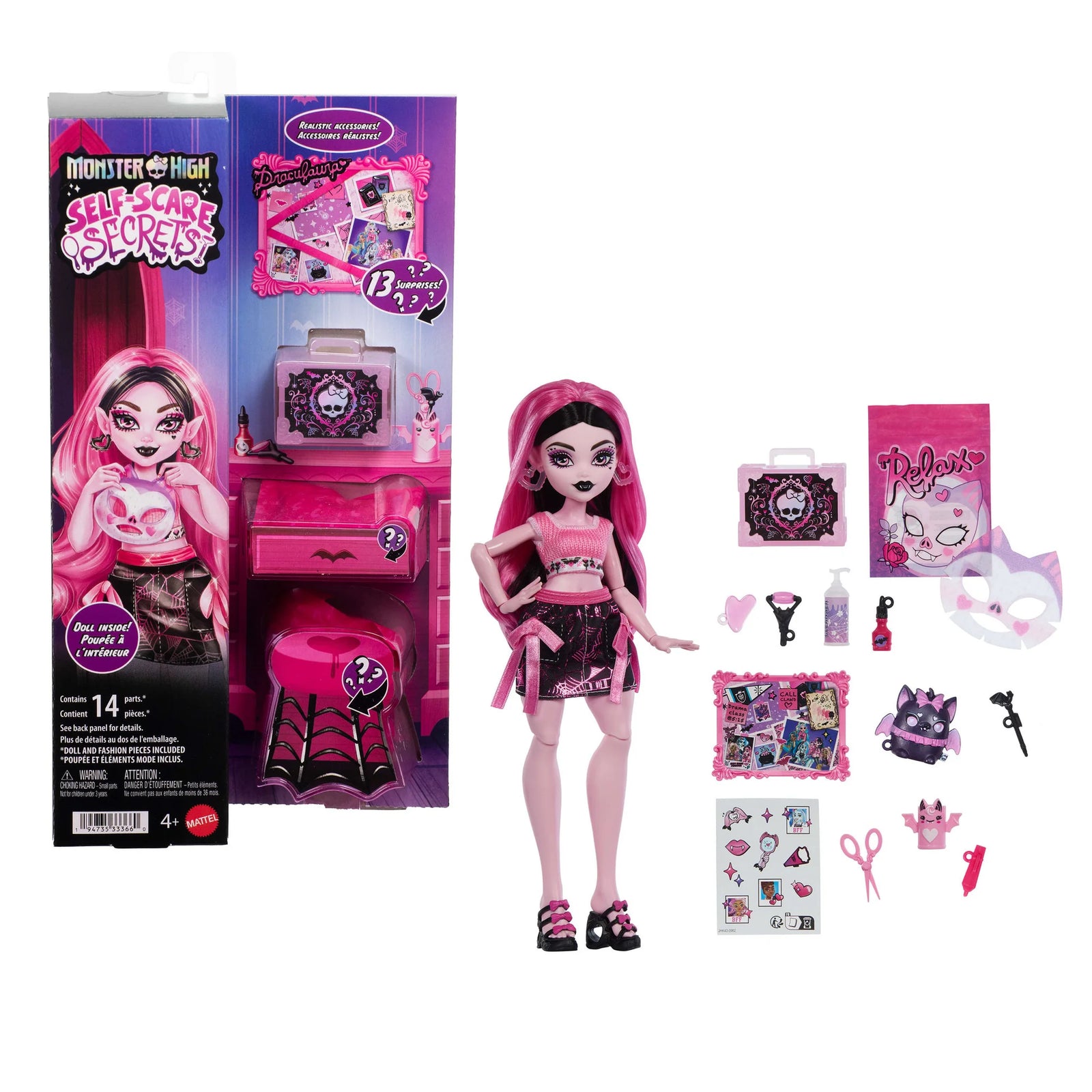 Monster High Self-Scare Secrets Doll Wave 1 Draculaura