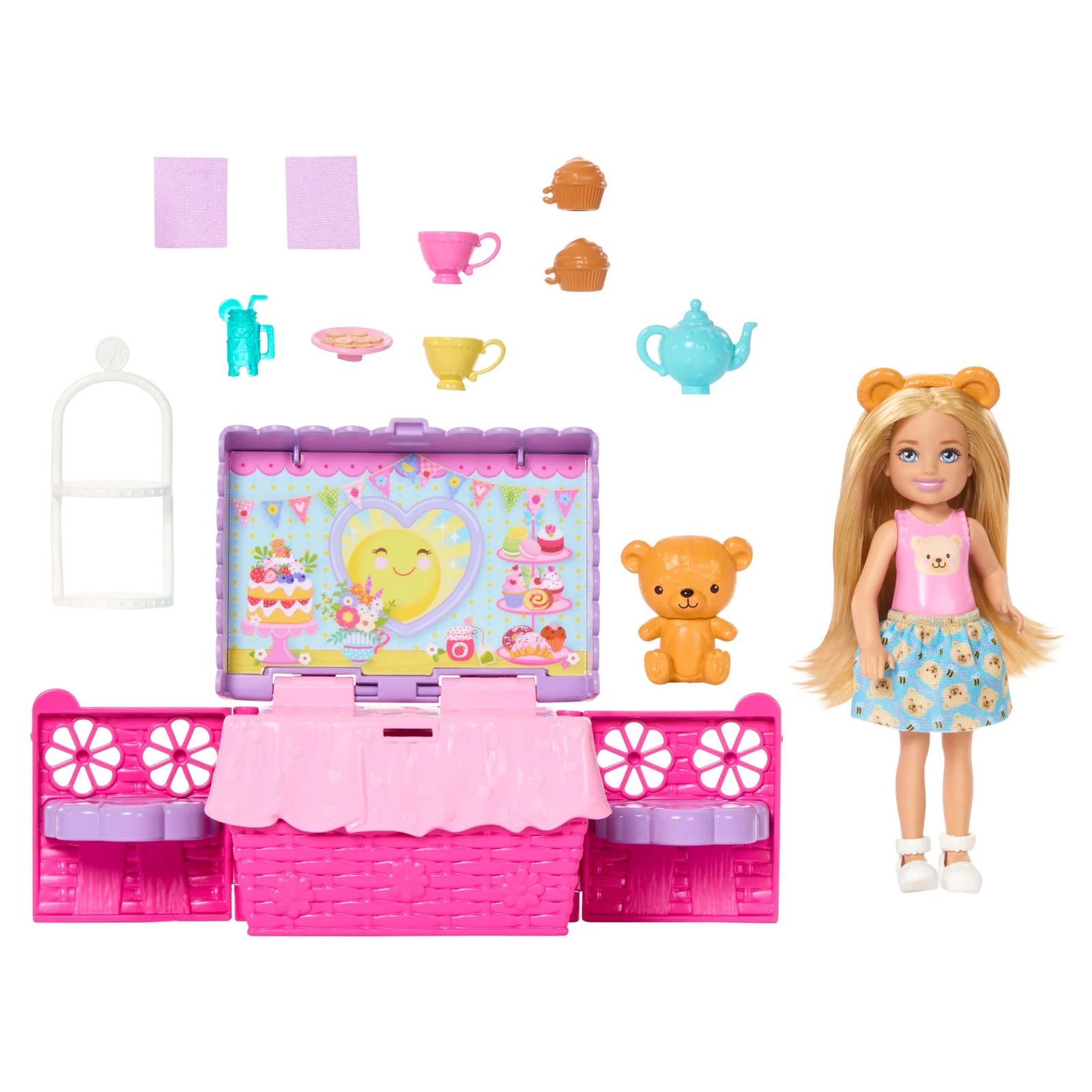 Barbie Family and Friends Chelsea Surprise Tea Party