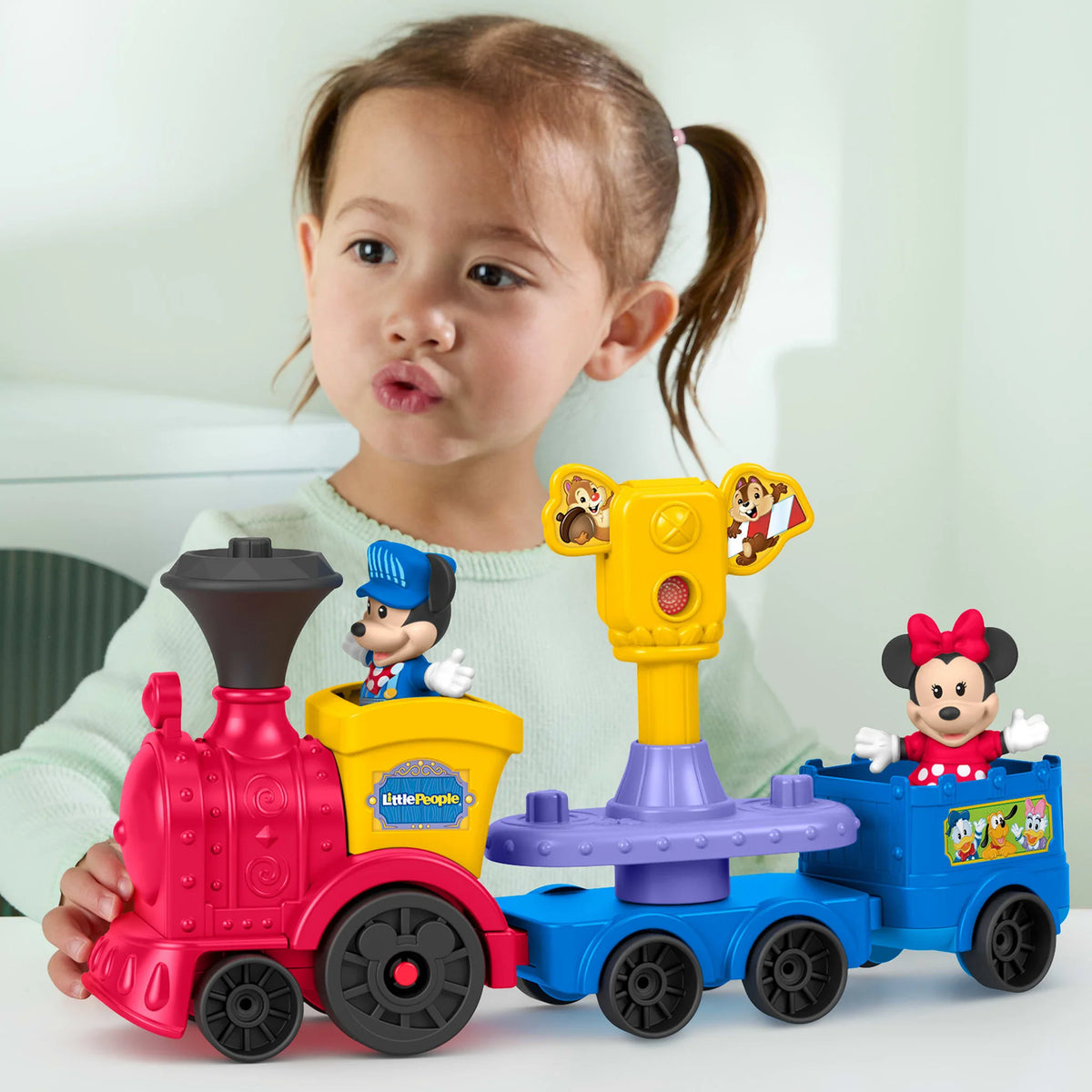 Fisher Price Little People Mickey &amp; Minnie Musical Train