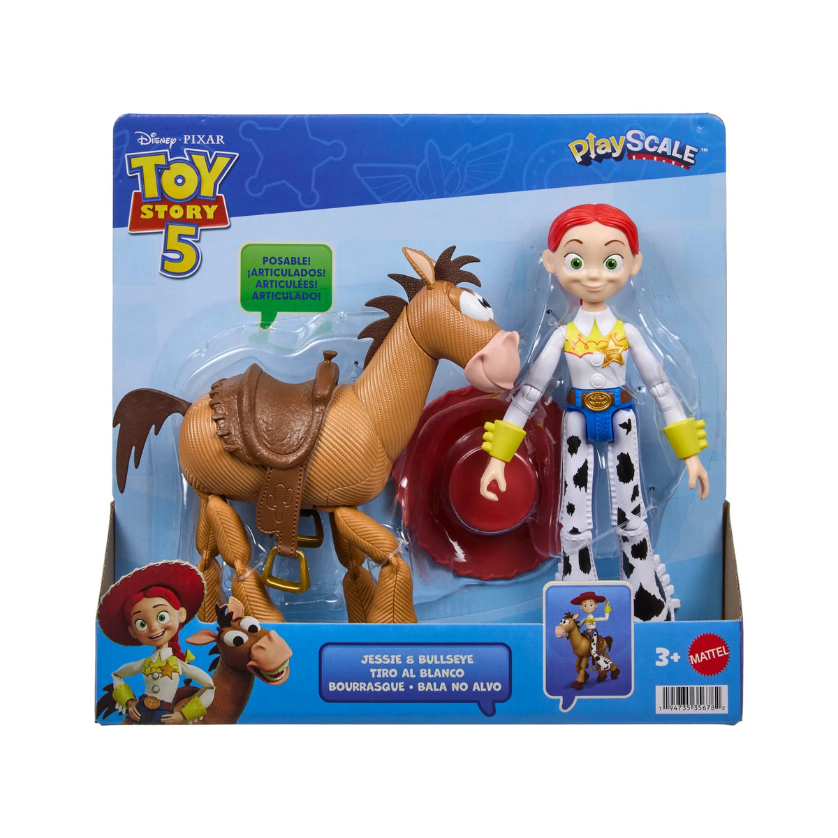 Toy Story 5 Figures Jessie &amp; Bullseye
