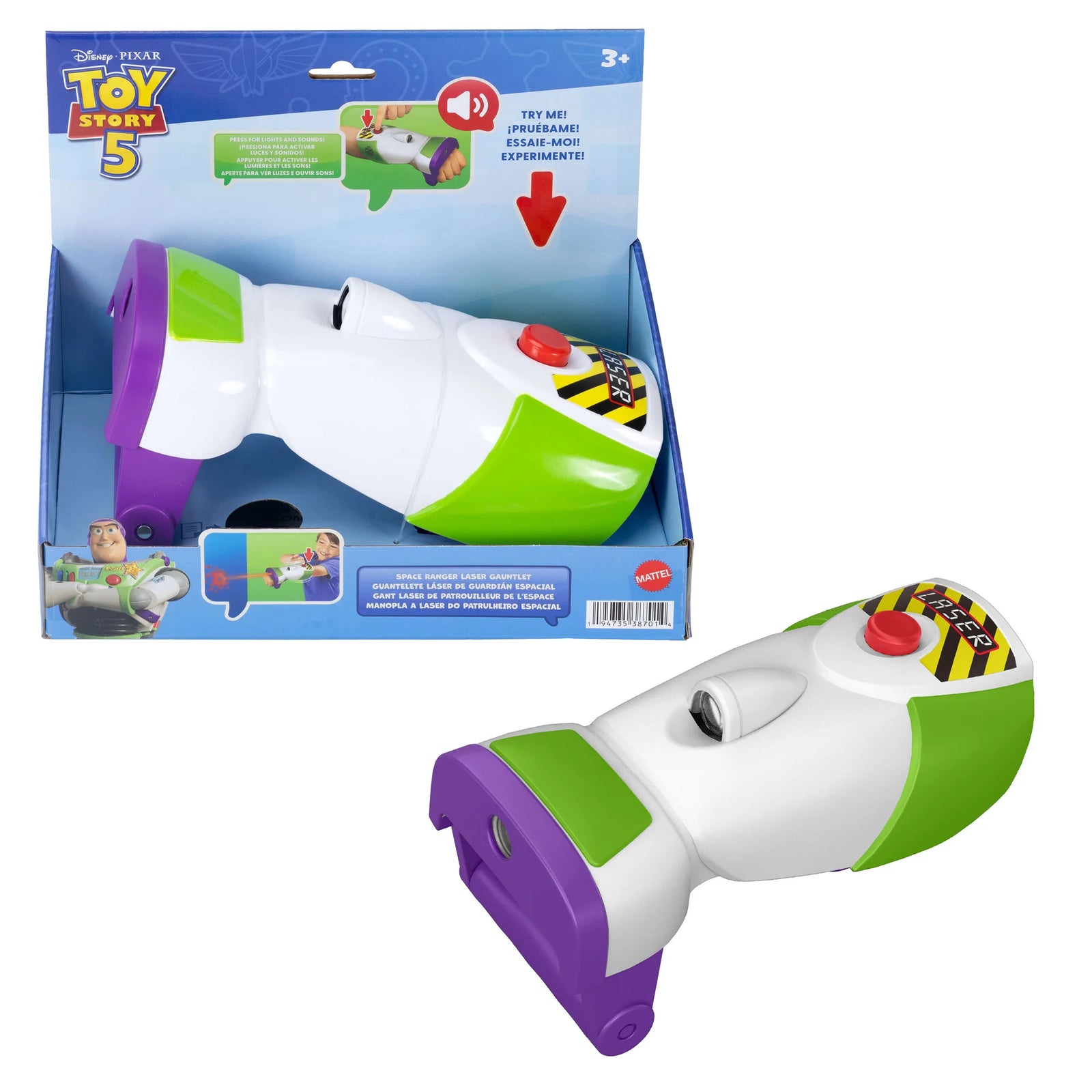 Disney Pixar Toy Story 5 Space Ranger Laser Gauntlet