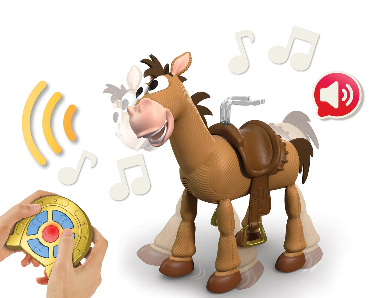 Toy Story 5 R/C Giddy-Up Bullseye Req 4 AA + 2 AAA Batteries