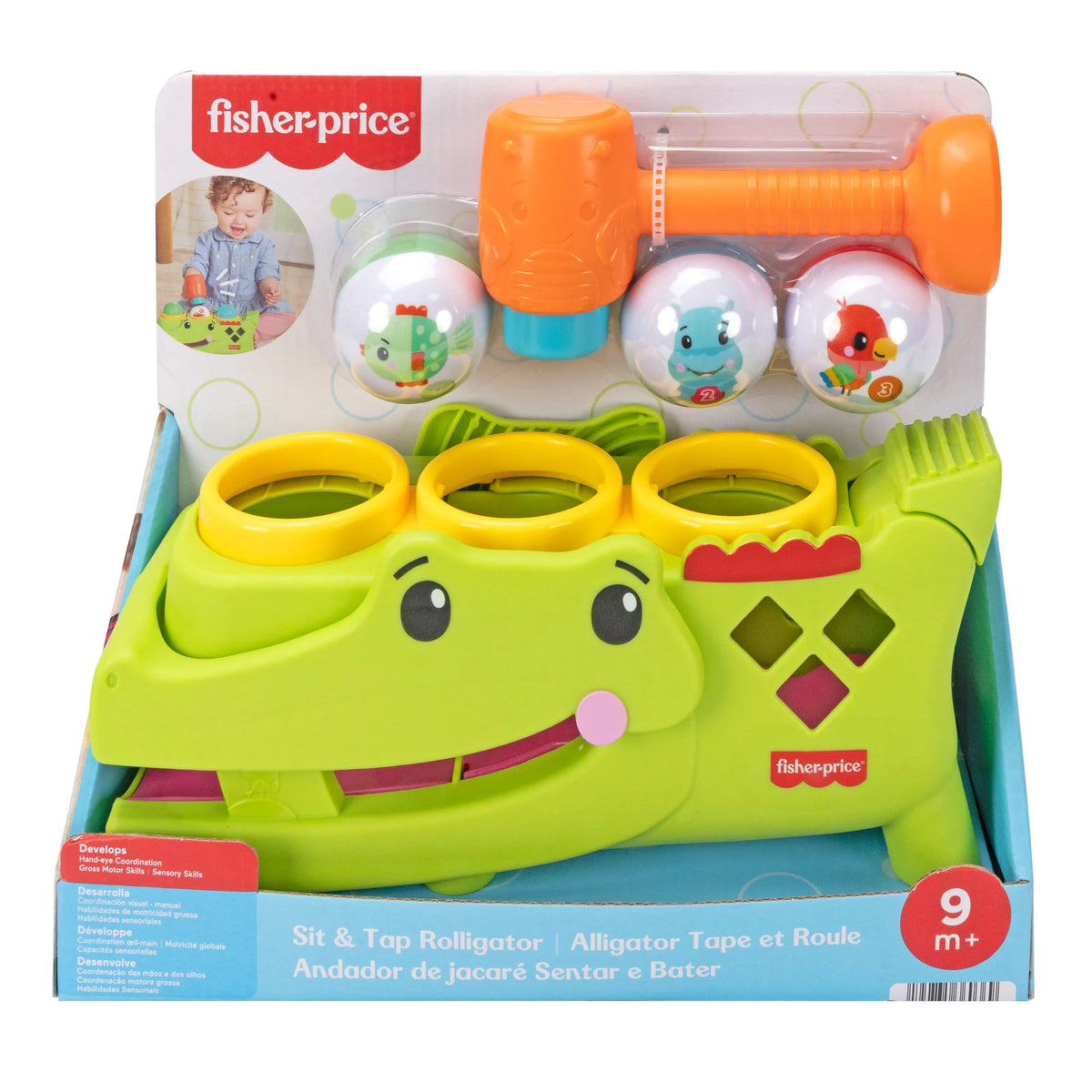 Fisher Price Sit &amp; Tap Rolligator