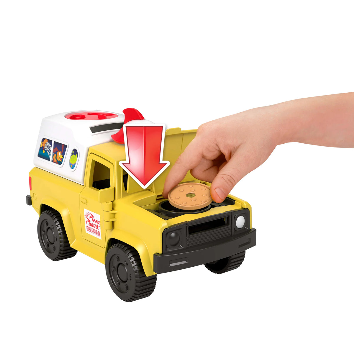 Imaginext Toy Story Pizza Planet Truck with Buzz Lightyear &amp; Alien