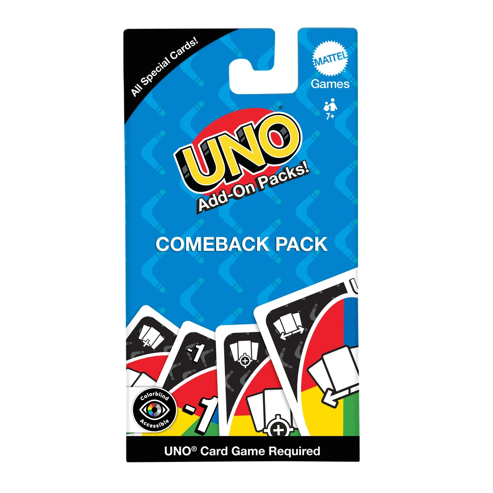 Uno Add On Comeback Pack