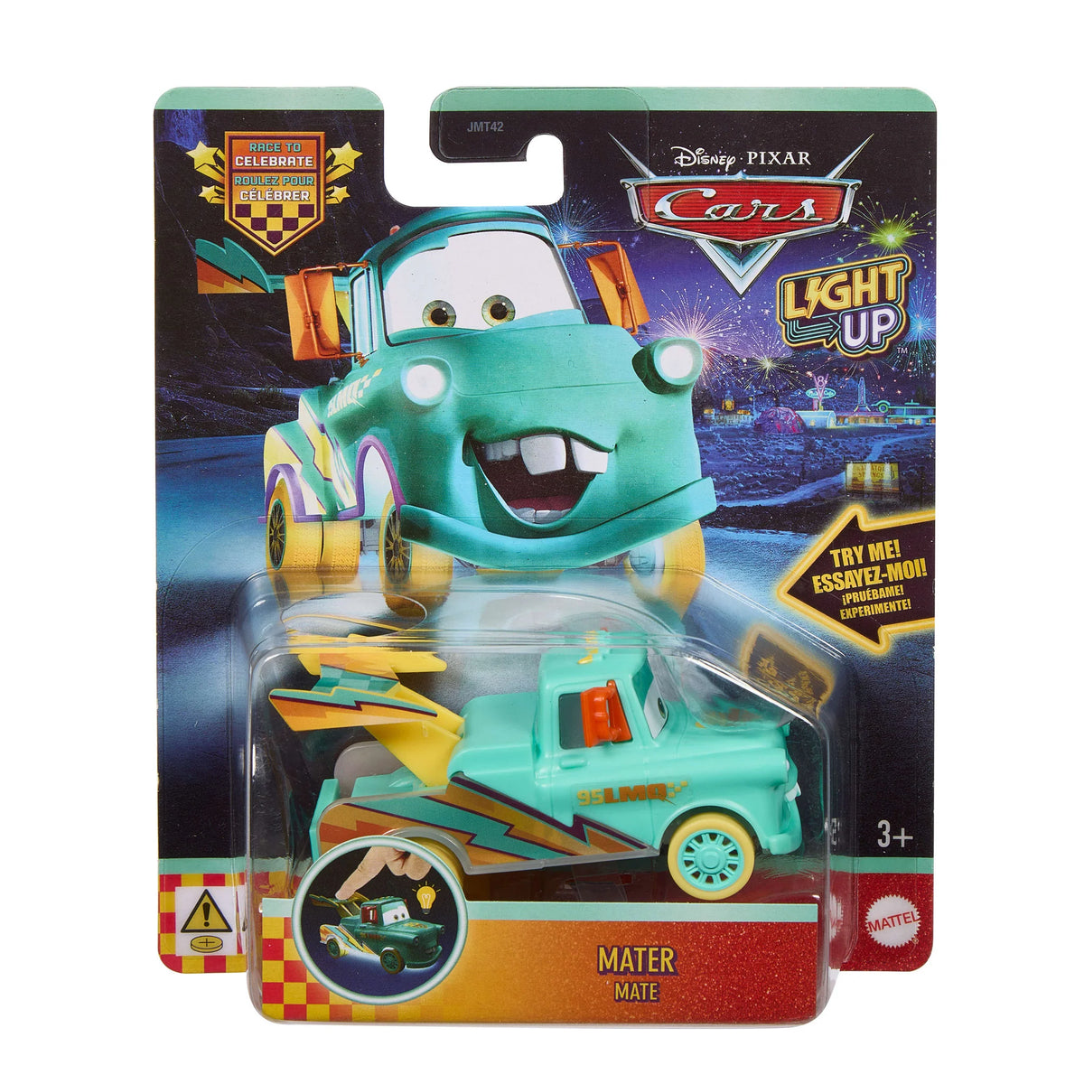 Disney Cars Light Up Vehicle - Mater