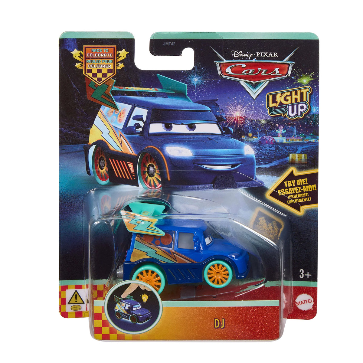 Disney Cars Light Up Vehicle - DJ