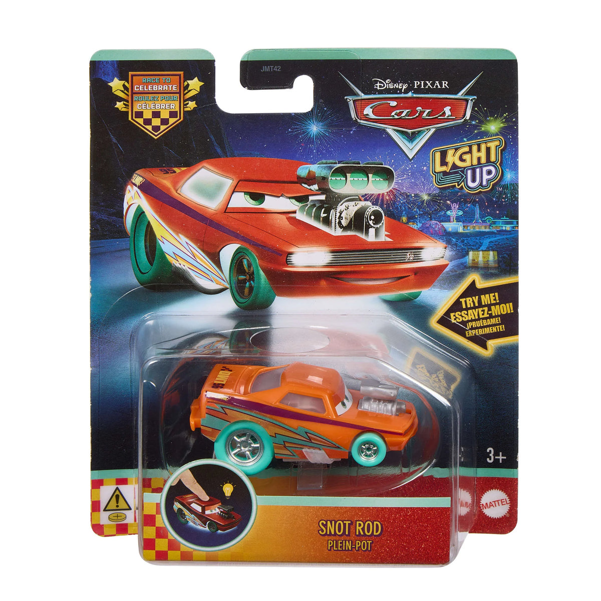 Disney Cars Light Up Vehicle - Snot Rod