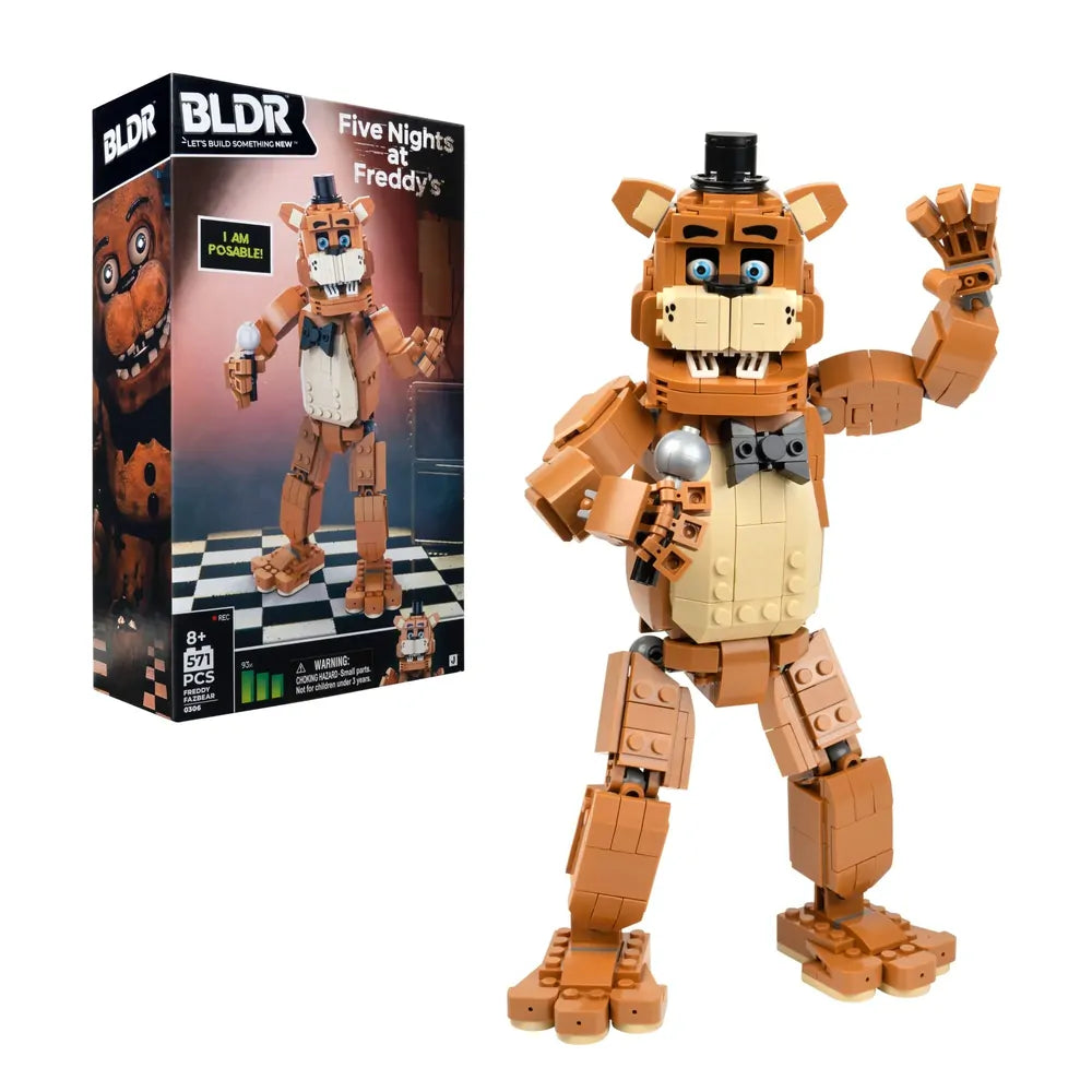 BLDR Five Nights at Freddy's Building Set - Freddy Fazbear
