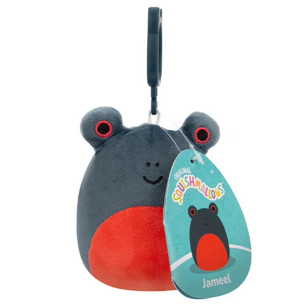 Squishmallows 3.5inch Clip On Jameel the Frog