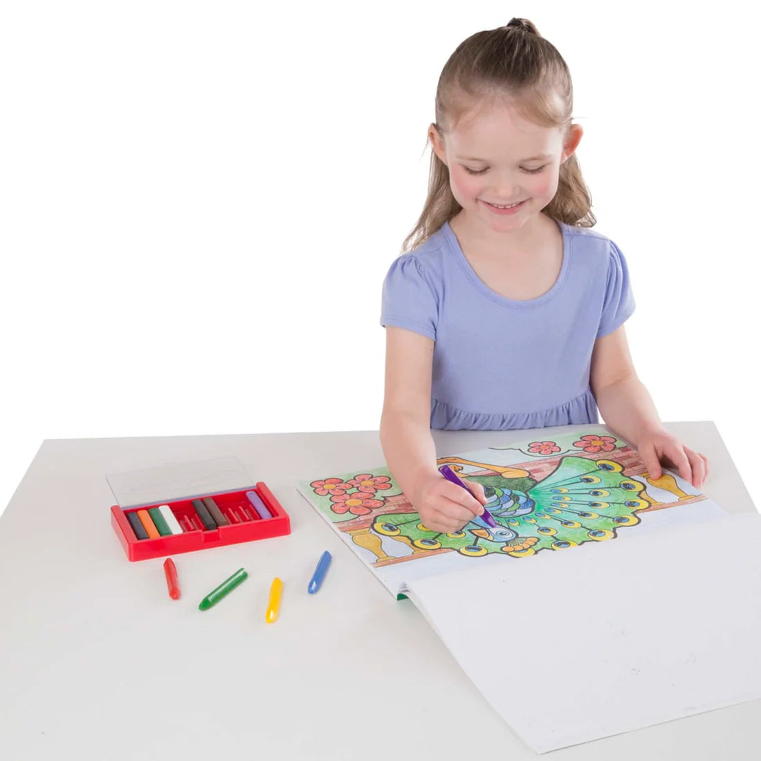 M&amp;D 4200 Jumbo Colouring Pad Animals