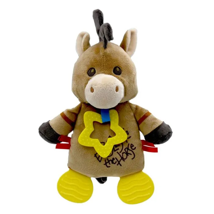Disney Baby Bullseye Sensory Blankie with Teether Feet