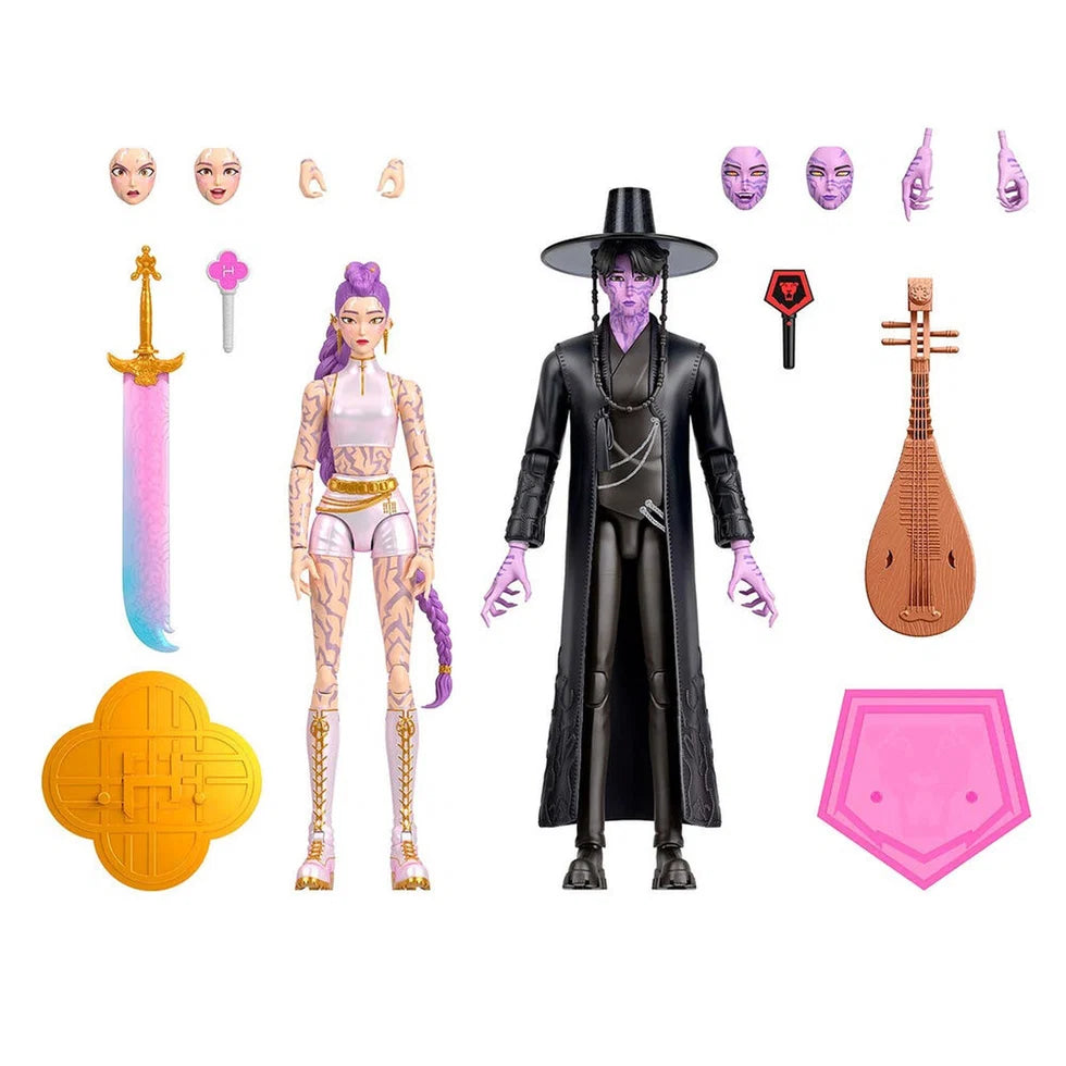 Kpop Demon Hunters RUMI &amp; JINU Final Battle Action Figure 6.5inch