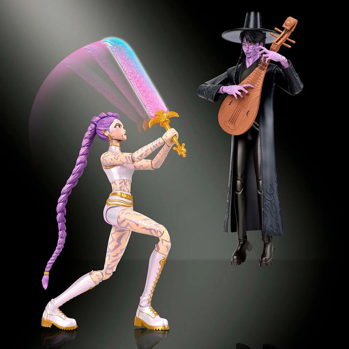 Kpop Demon Hunters RUMI &amp; JINU Final Battle Action Figure 6.5inch