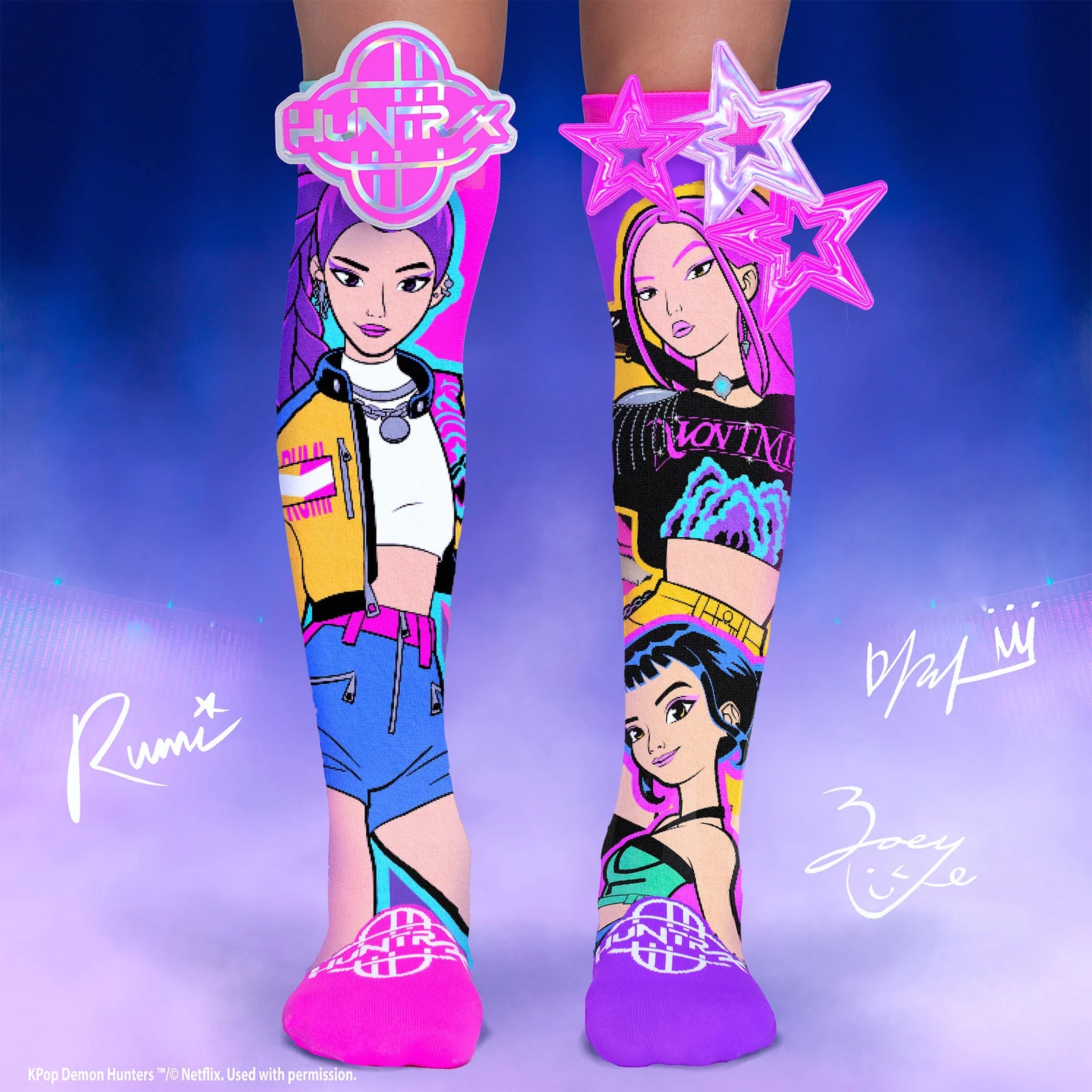 Mad Mia Socks K-Pop Demon Hunters One Size 6-99