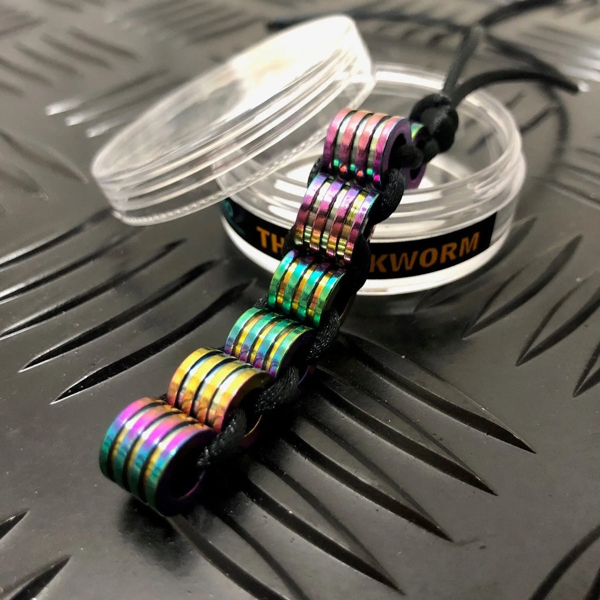 Kaiko Hand Silkworm Fidget Oil Slick