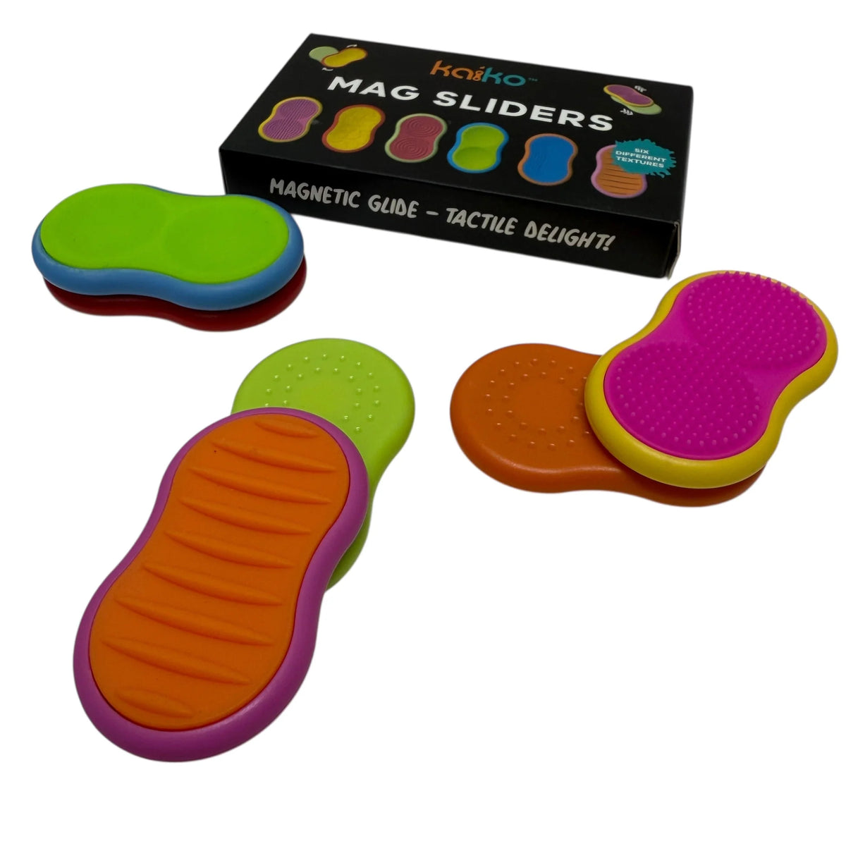 KAIKO Mag Sliders Interchangeable Magnetic Textured Pads