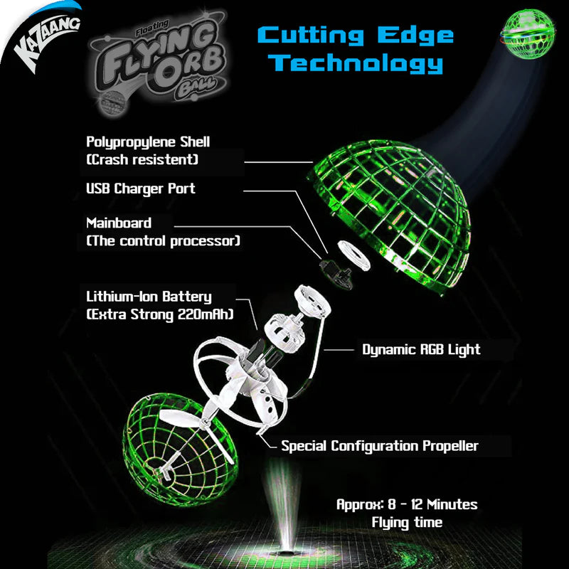 Kazaang Flying Orb Ball Green