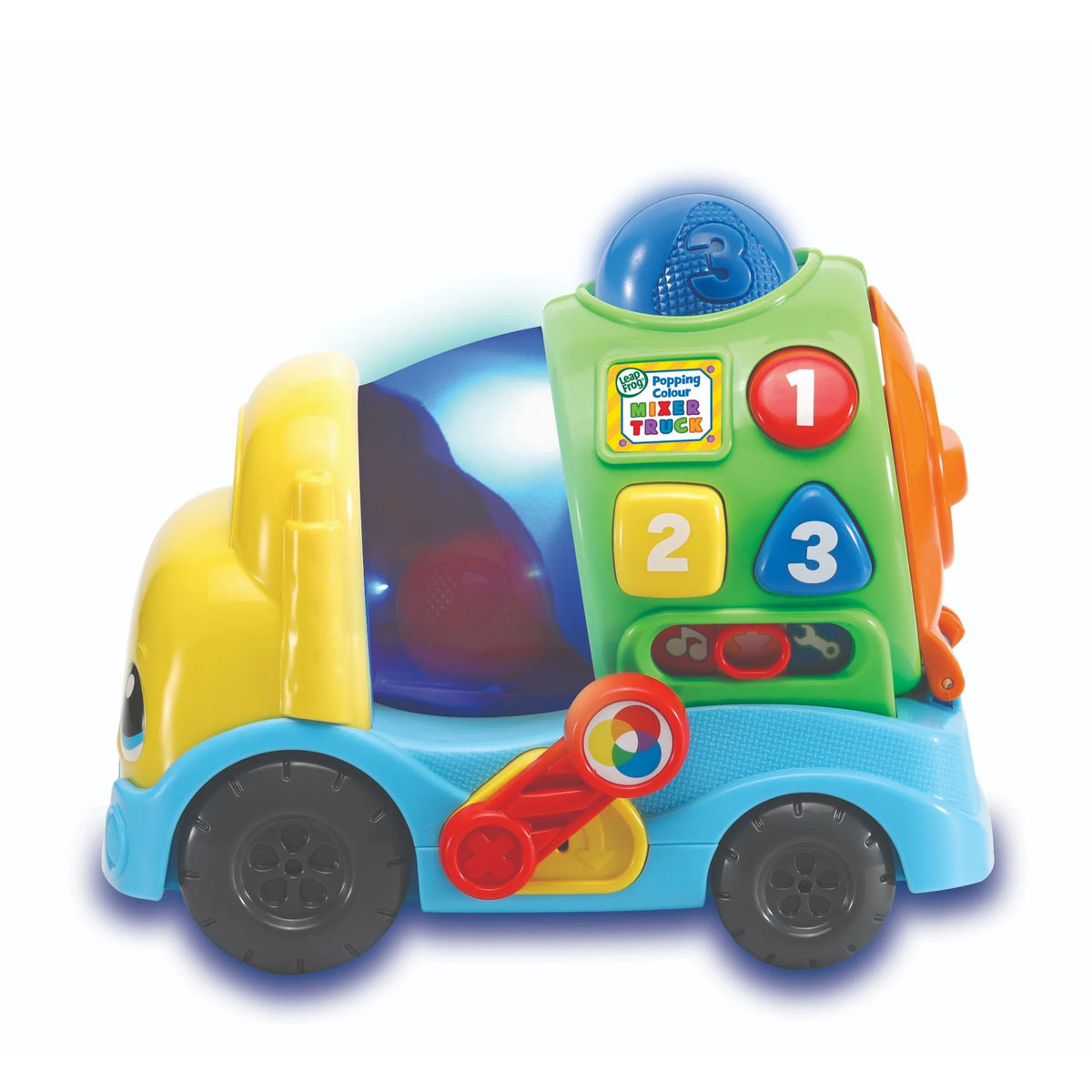 Leap Frog Popping Colour Mixer Truck 2 x AA demo batteries included