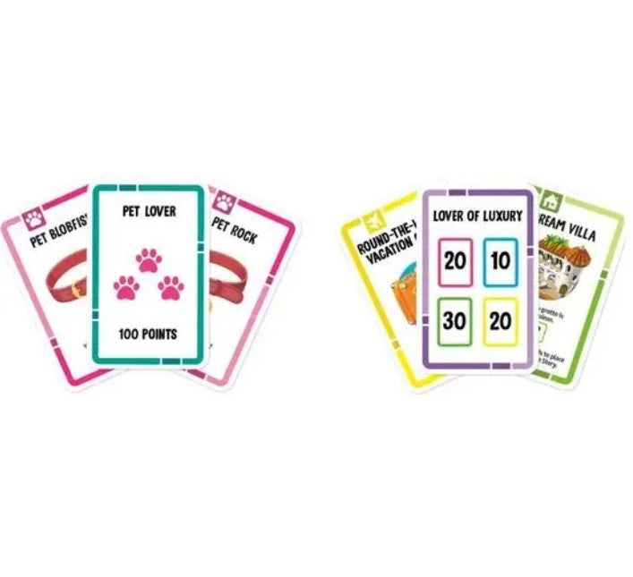 The Game of Life Goals Card Game