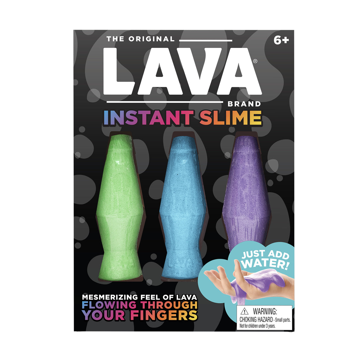 Schylling LAVA Instant Slime 3pk Assorted