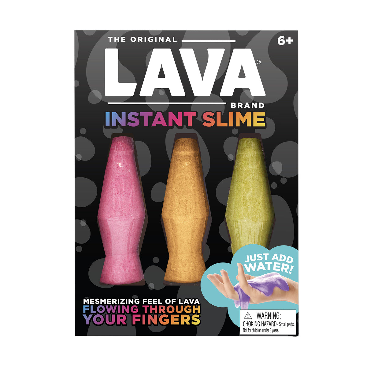 Schylling LAVA Instant Slime 3pk Assorted