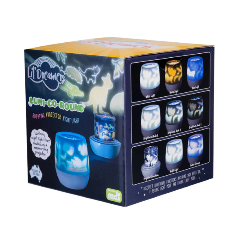 Rotating LED Projector Night Light - Australiana Rotating LED Projector Night Light - Australiana