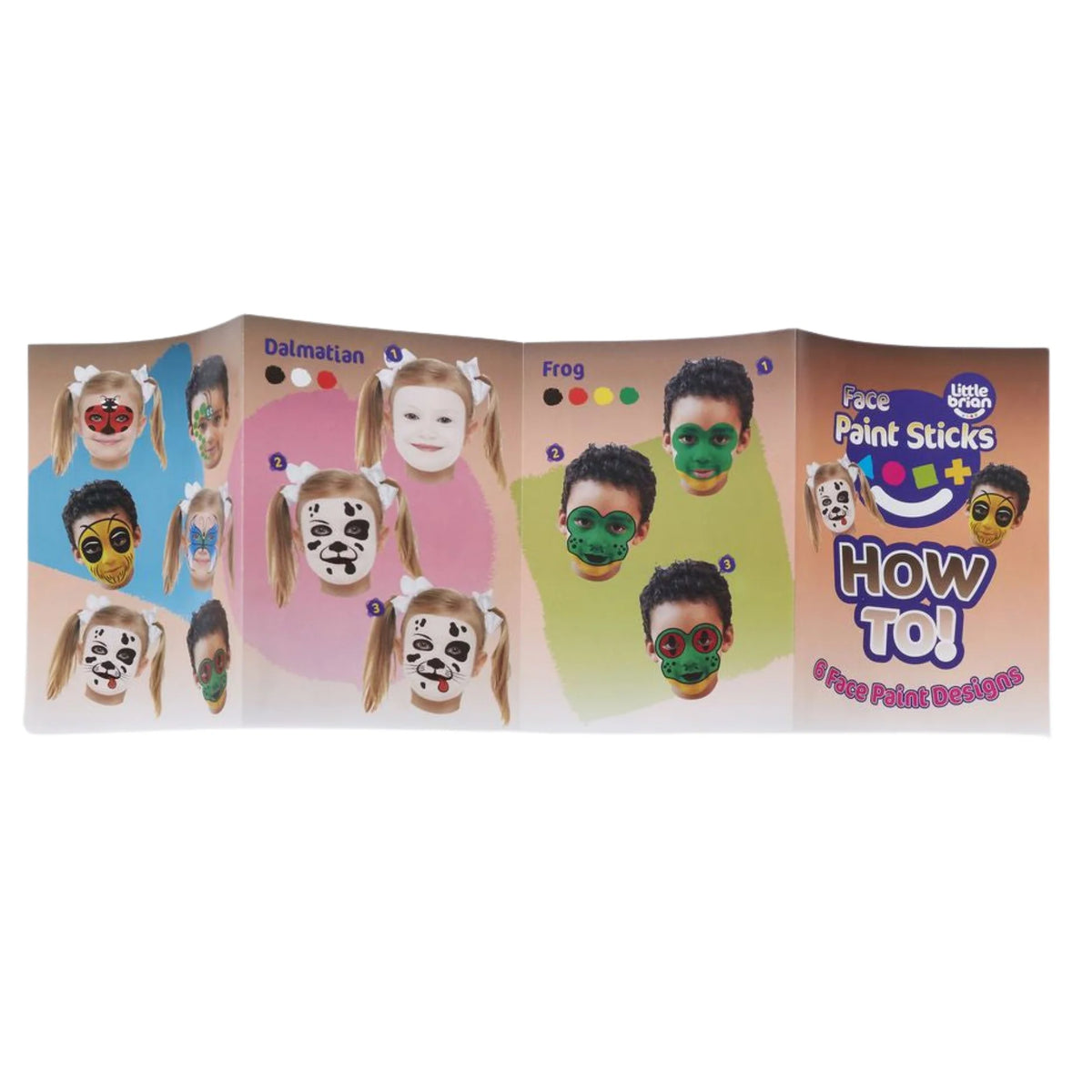 Little Brian Face Paint Sticks 6pk
