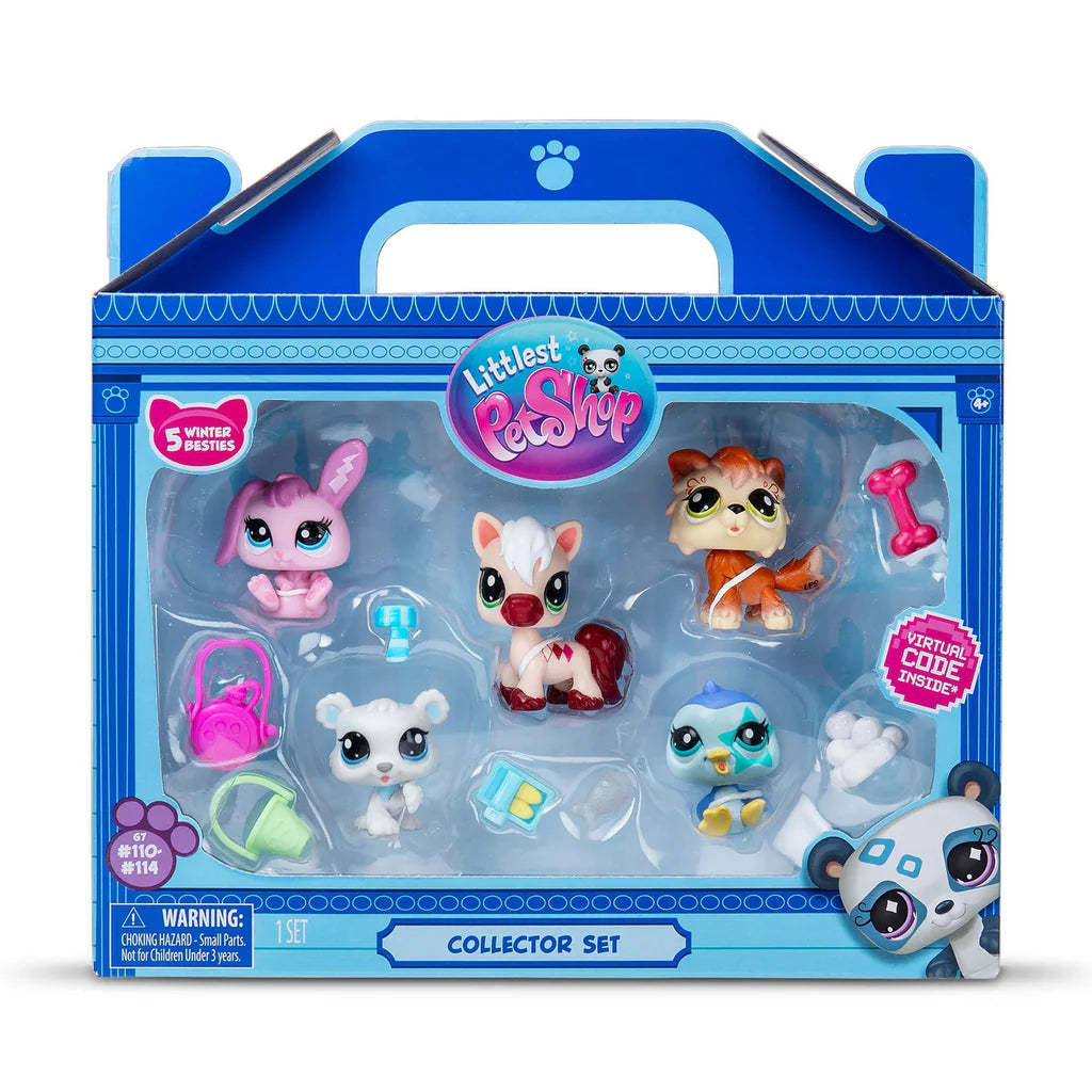 Littlest Pet Shop Winter Besties Collector 5pk #110-#114