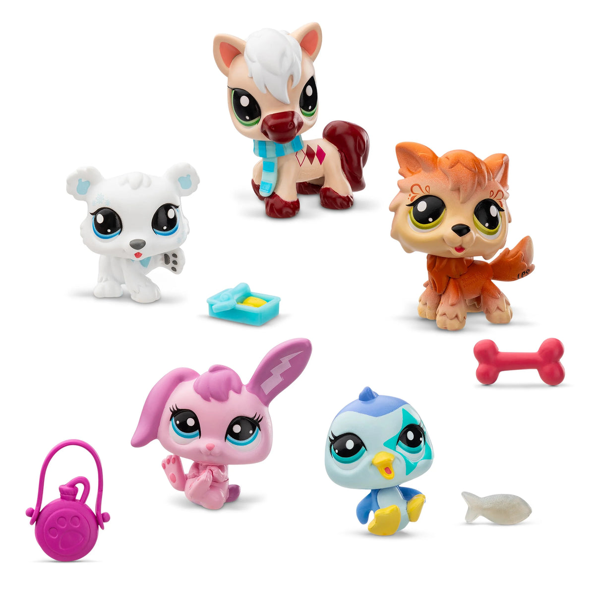 Littlest Pet Shop Winter Besties Collector 5pk #110-#114