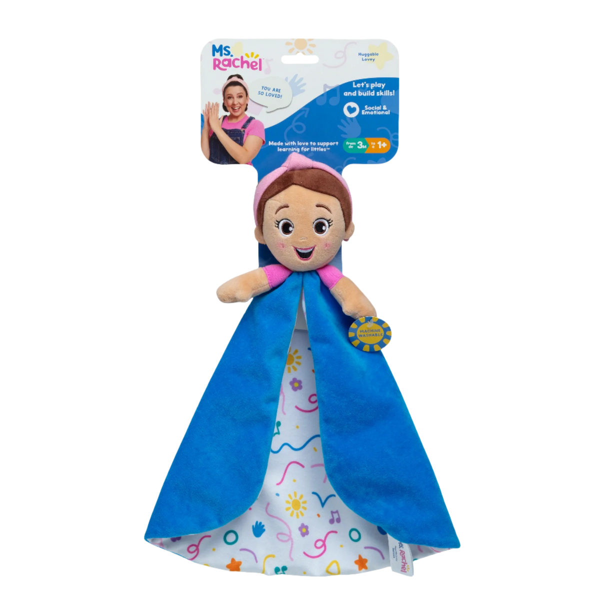 Ms. Rachel Huggable Lovey Comforter