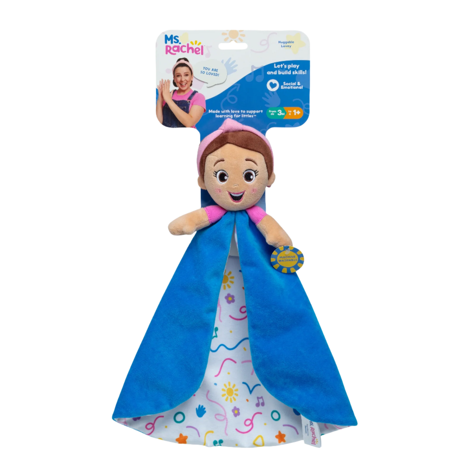 Ms Rachel Huggable Lovey Comforter