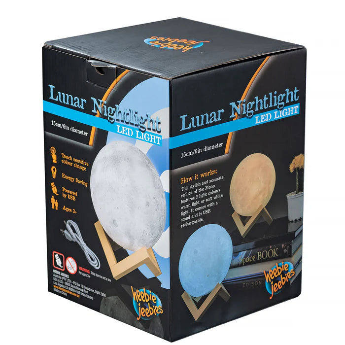 Lunar Night Light With Stand