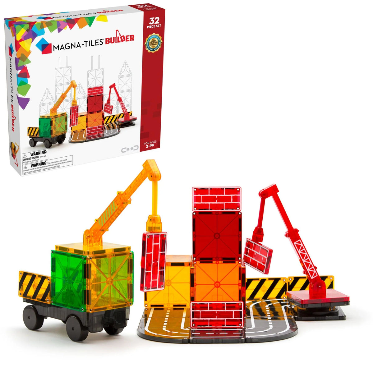 Magna-Tiles Builder 32 Piece Set