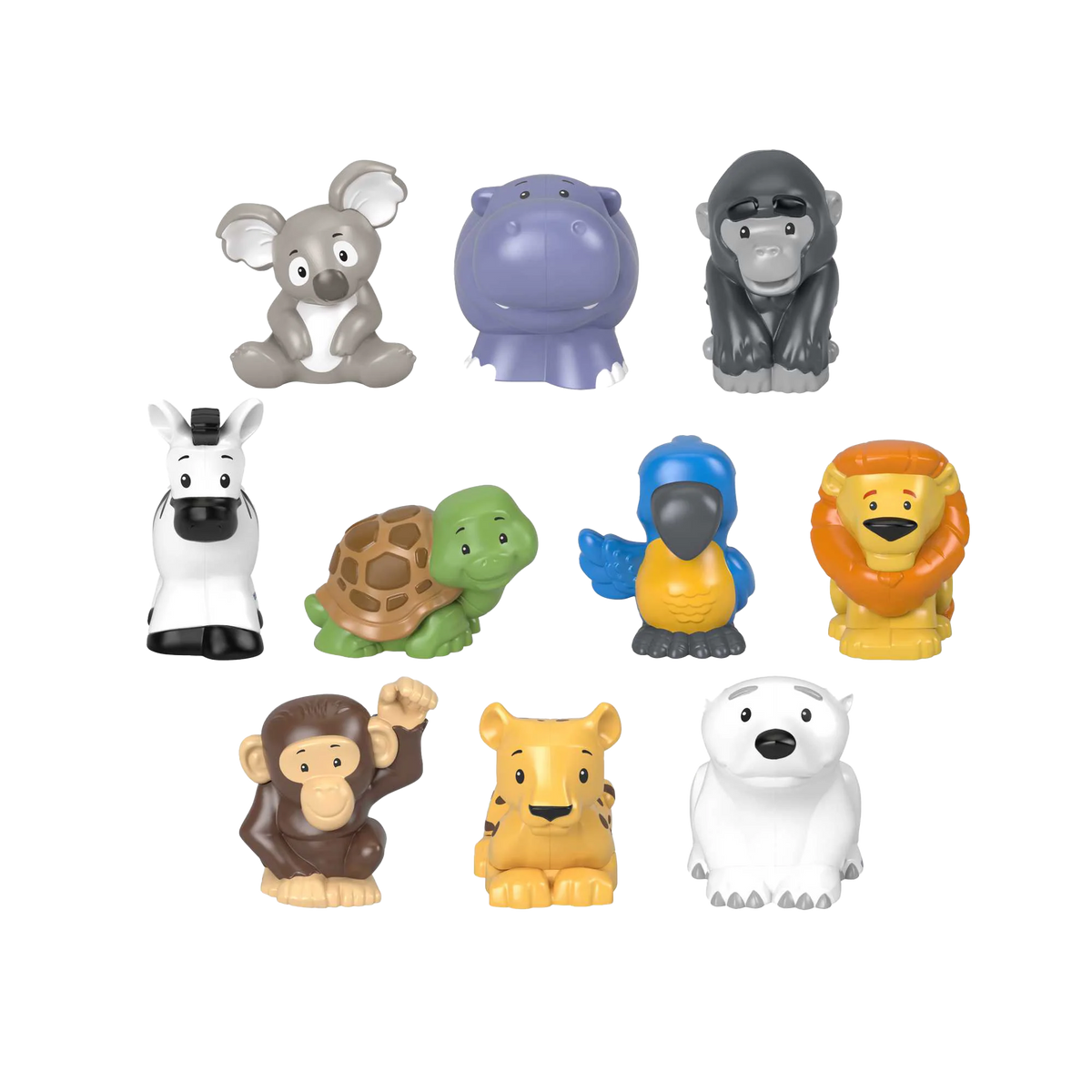 Fisher Price Safari Animal 10pk Multipack