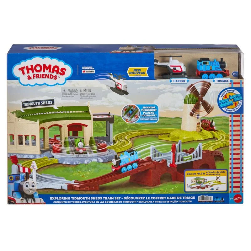 Thomas &amp; Friends Exploring Tidmouth Sheds Train Set