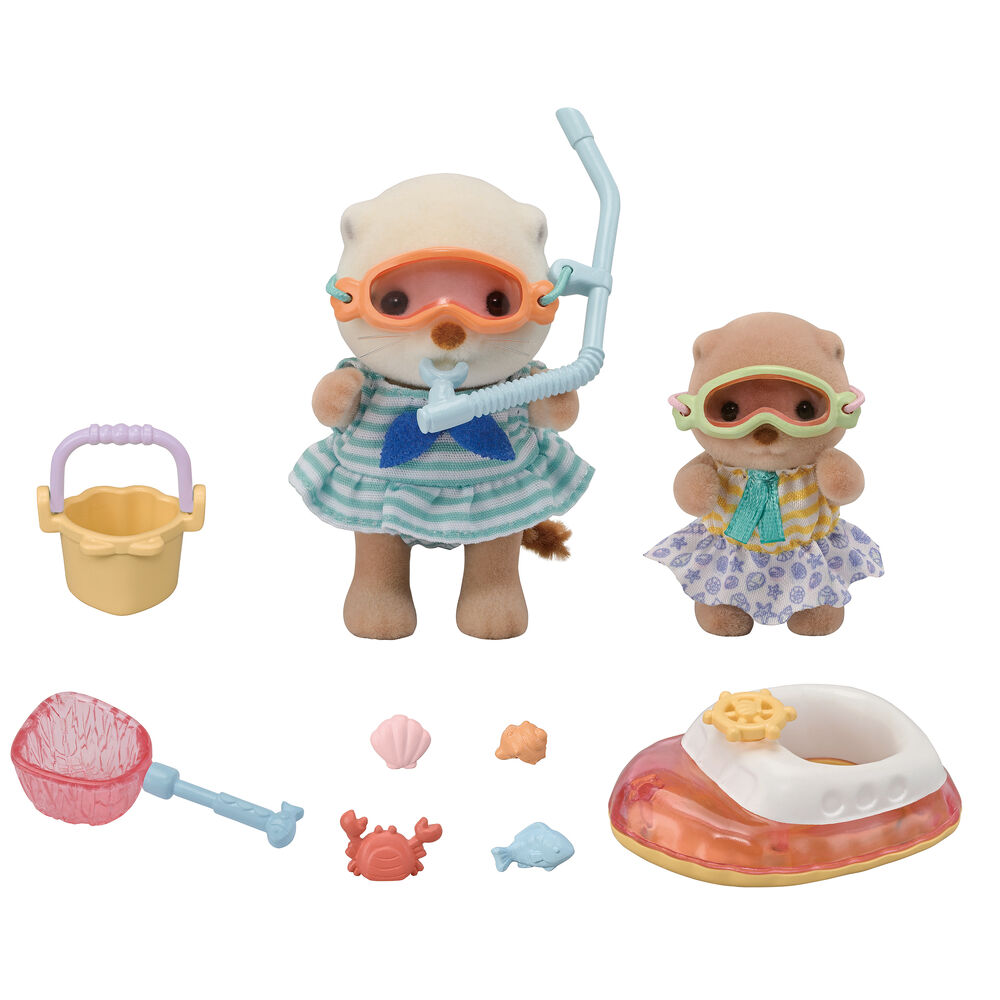 SF5804 Sea Otters Sisters Splashy Snorkel Set