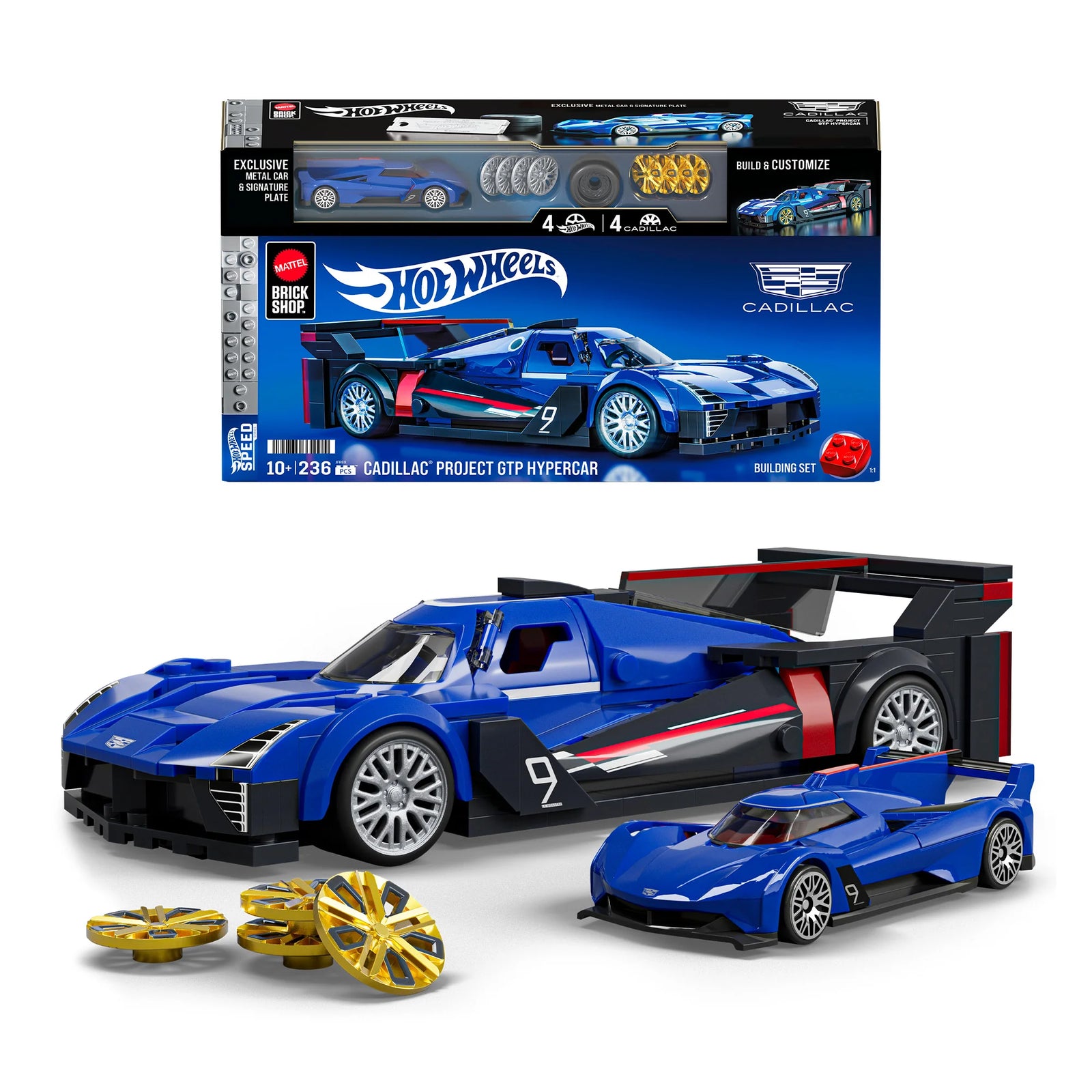 Hot Wheels Brick Shop Cadillac Project GTP Hypercar