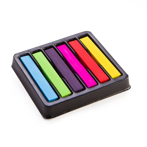 6 Colours Vibrant Hair Chalk