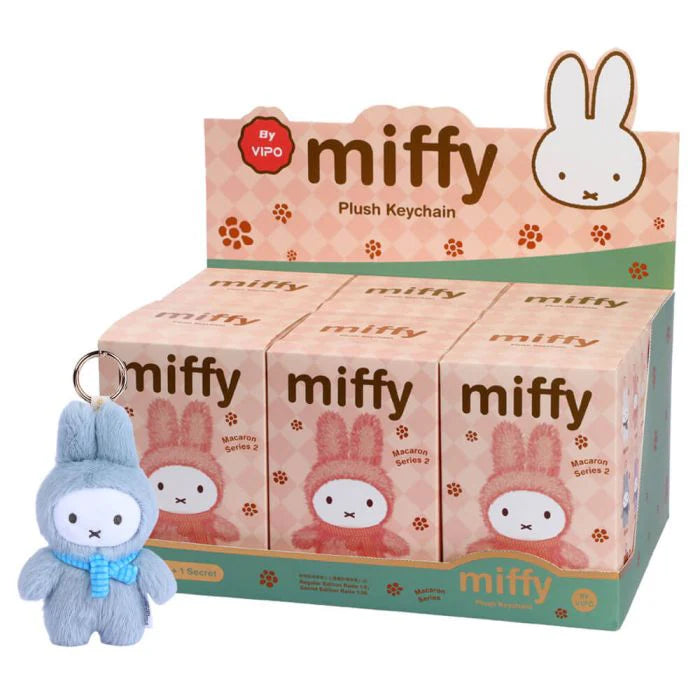 Miffy Standing Plush Keychain Blind Box Assorted