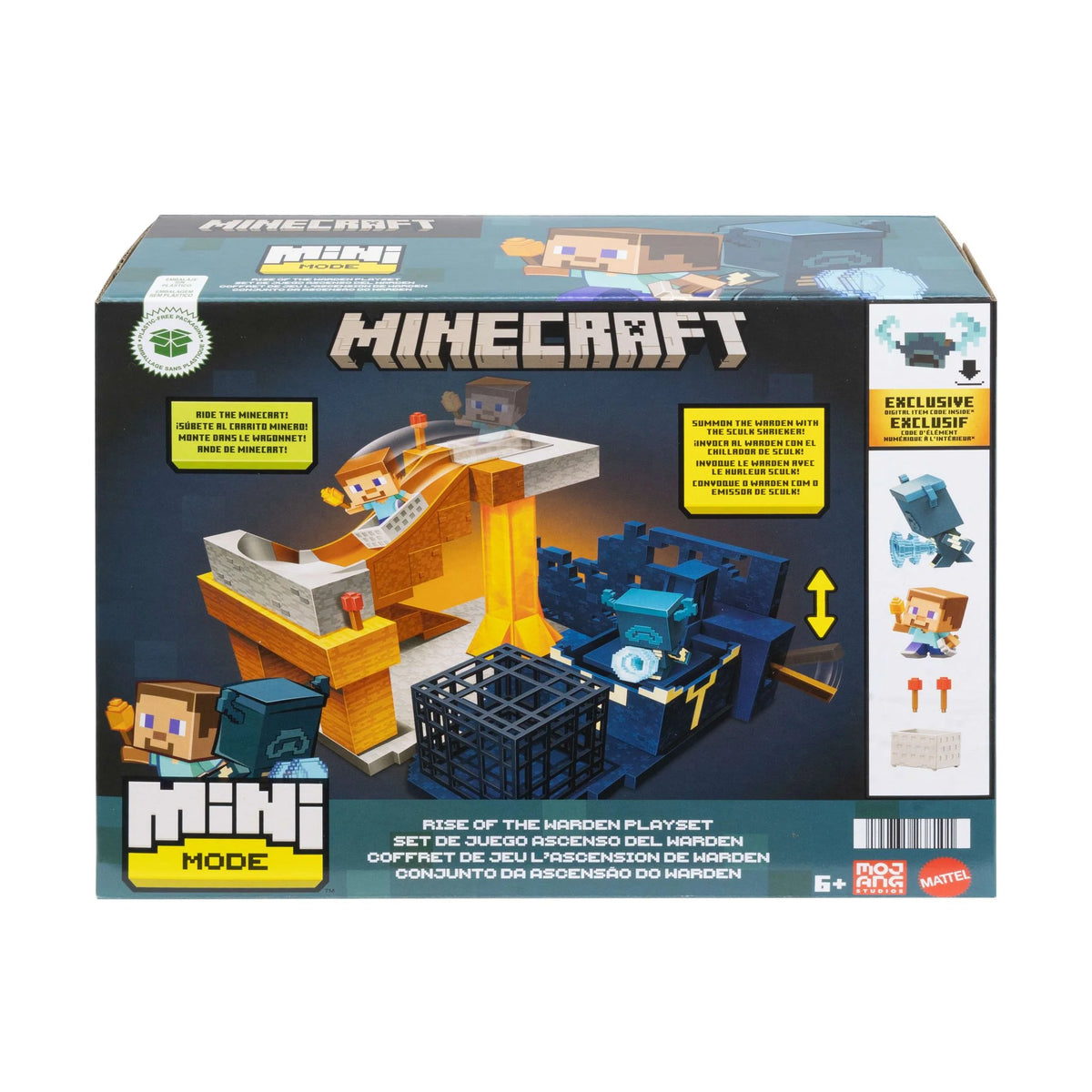 Minecraft Rise Of The Warden Playset