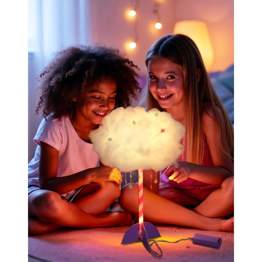 4M Kidzmaker Make Your Own Fluffy Cloud Light - Req 2 AA Batteries