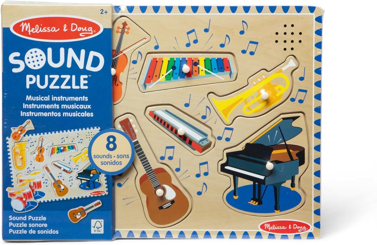 M&amp;D74654 Musical Instruments Sound Puzzle