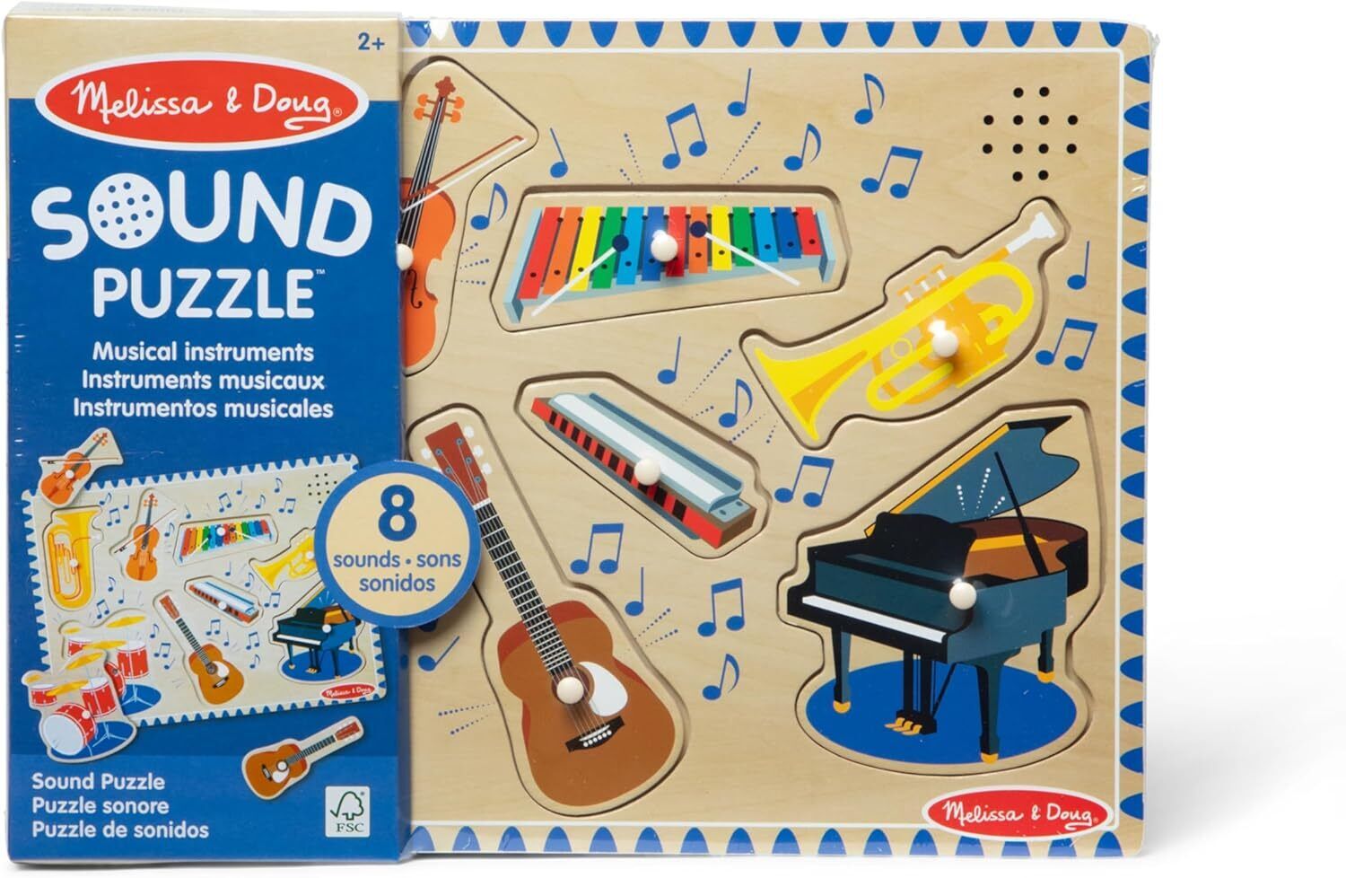 M&D74654 Musical Instruments Sound Puzzle