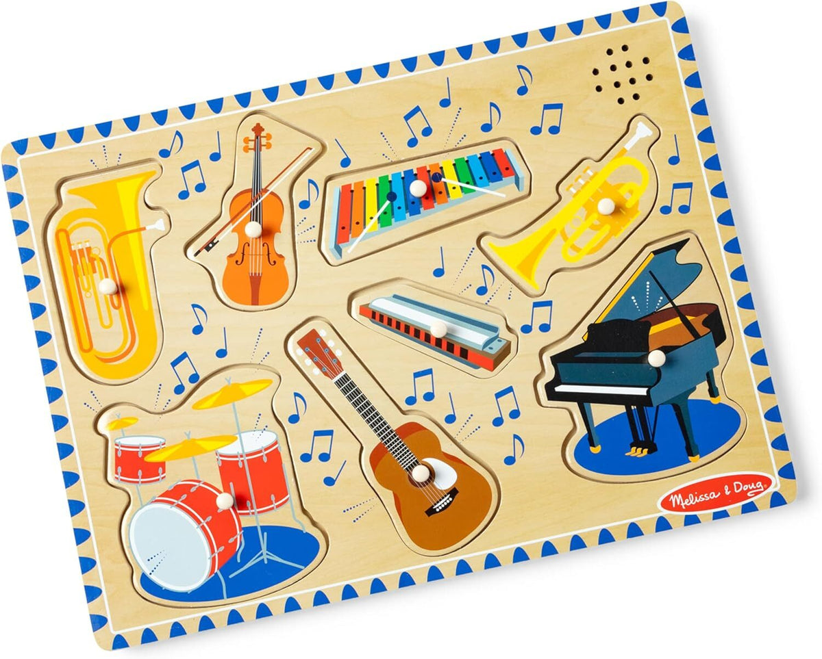 M&amp;D74654 Musical Instruments Sound Puzzle