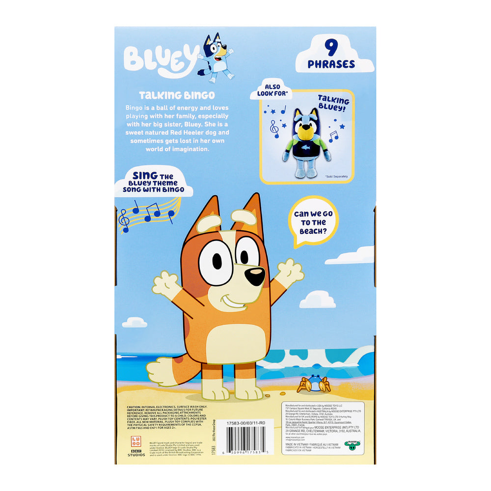 Bluey Talking Bingo Beach