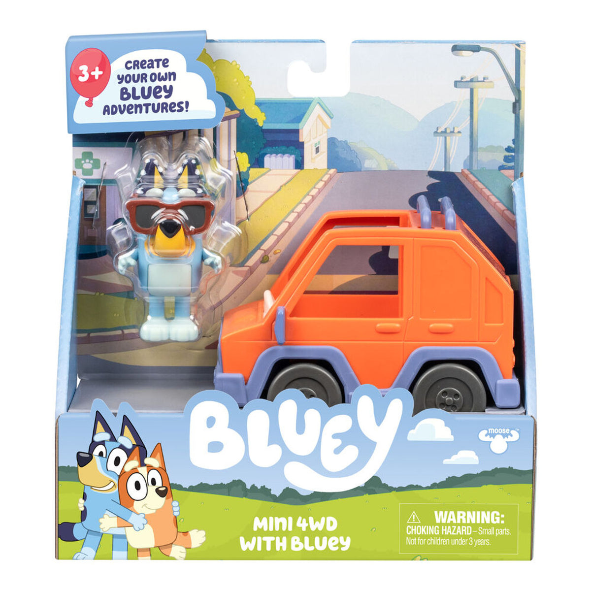 Bluey S13 Basic Vehicle Mini 4WD with Bluey